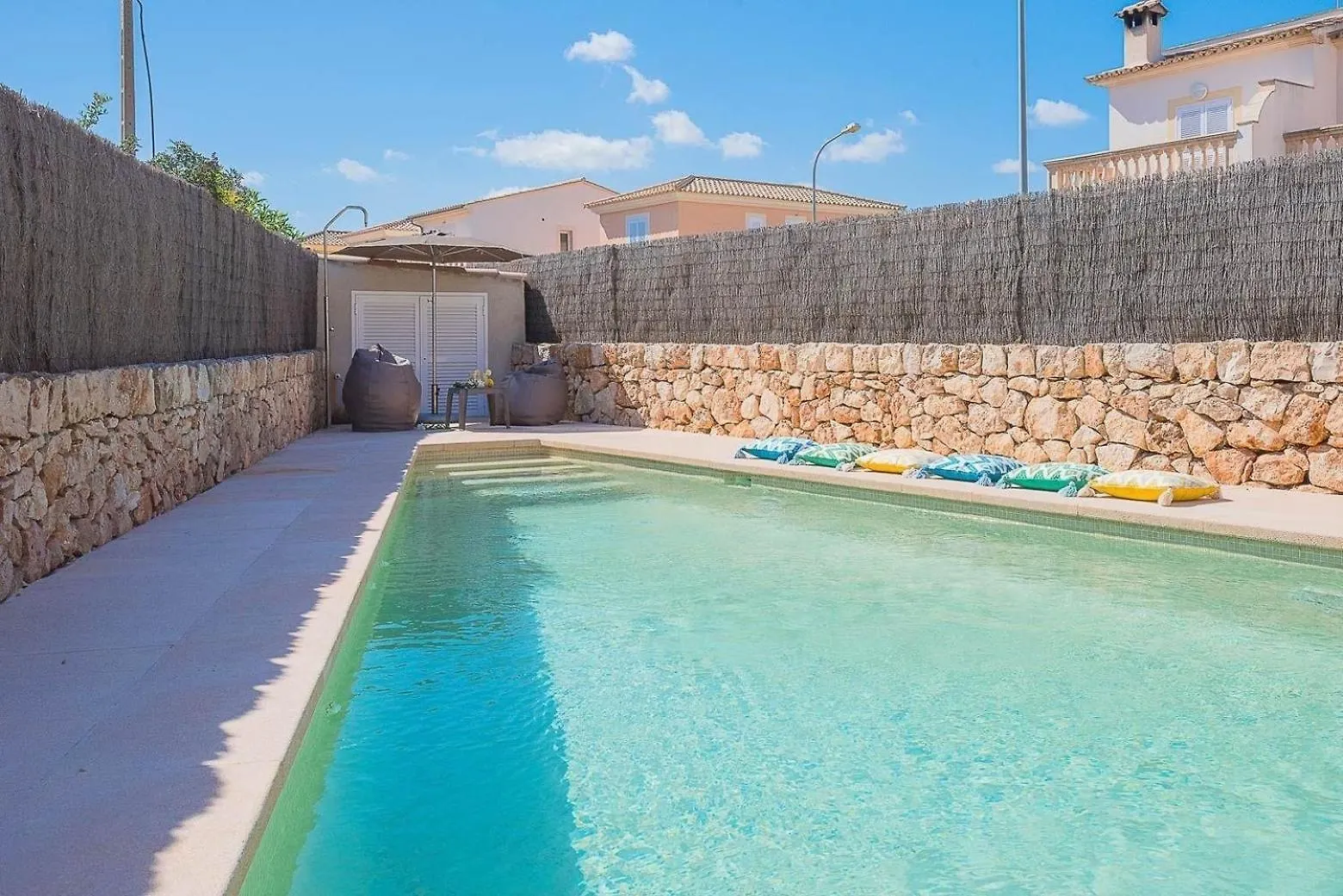Ferienhaus Mit Privatpool Fuer 6 Personen Ca 120 M In Sa Rapita, Balearen Mallorca בית נופש