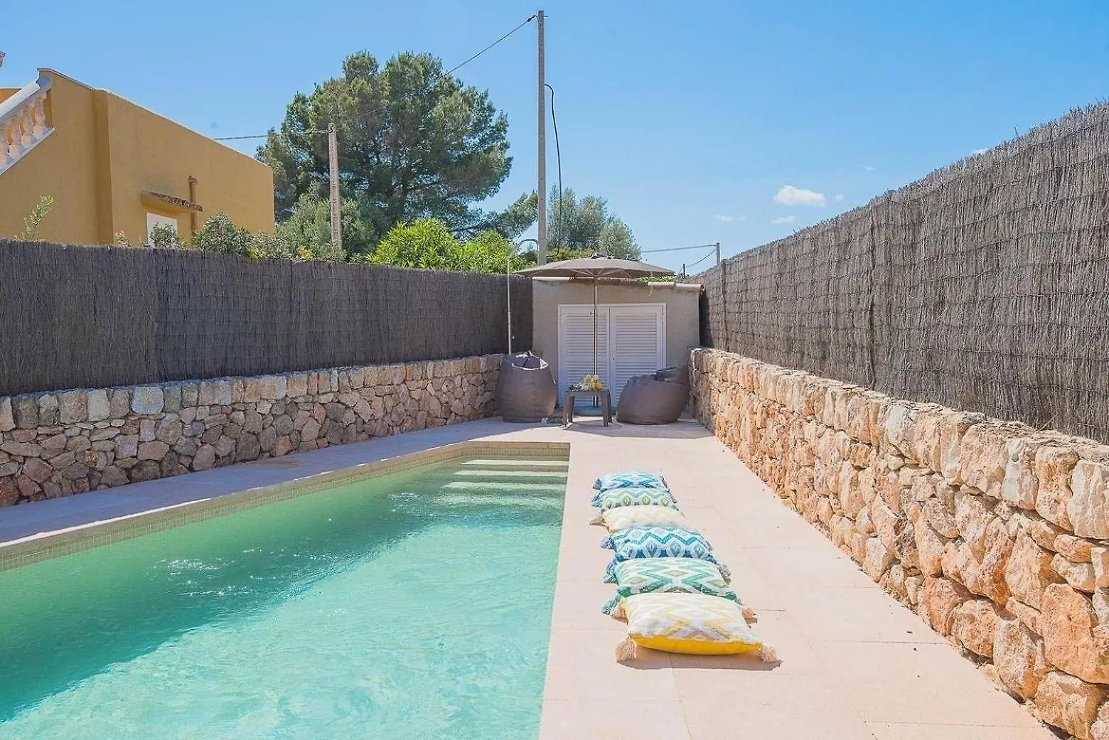 בית נופש Ferienhaus Mit Privatpool Fuer 6 Personen Ca 120 M In Sa Rapita, Balearen Mallorca ספרד